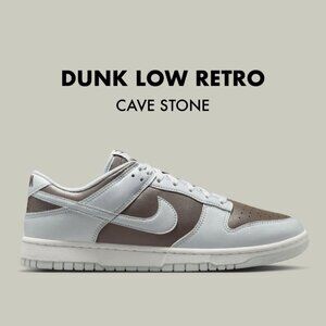 Nike Dunk Low Retro Cave Stone HF5441 202 Men's Shoes Sneakers